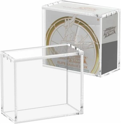 Pokémon TCG Sword & Shield—Brilliant Stars Elite Trainer Box Akrilna vitrina